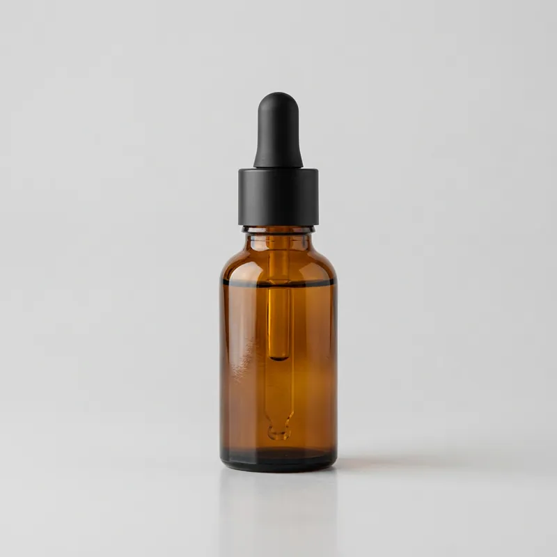 Aceite humectante para cutícula — envase sin marca para maquila