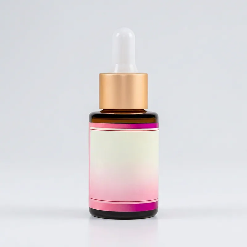 Sérum de vitamina E — envase sin marca para maquila